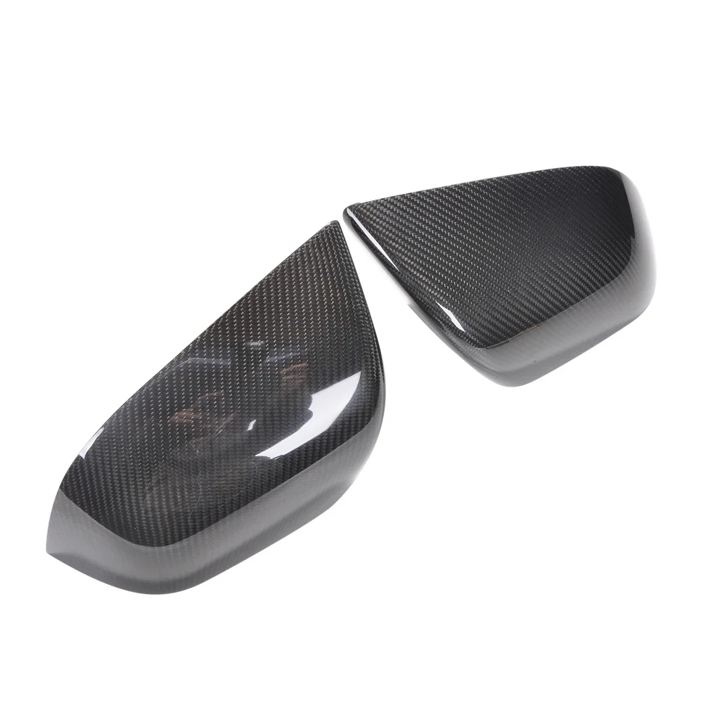 

BFB 2 шт. глянцевая черная 2x2 Реальная сухая углеродная отделка фотопалка на стиле 2018 + подходит для Tesla Model 3