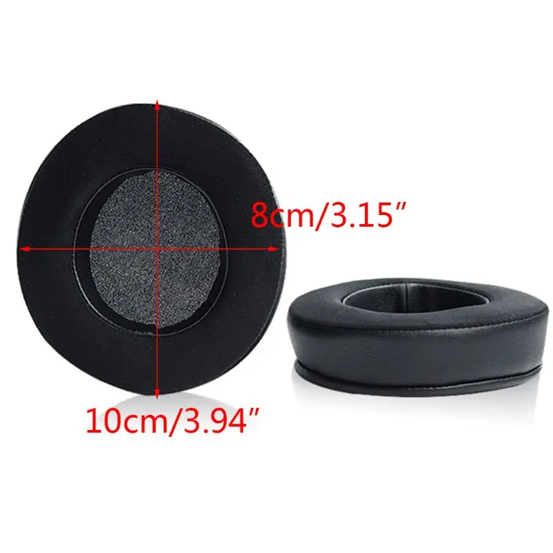 

1Pair Replacement Ear Pad Cushion Earpads Cups Cover for Plan-tronics RIG 500PRO