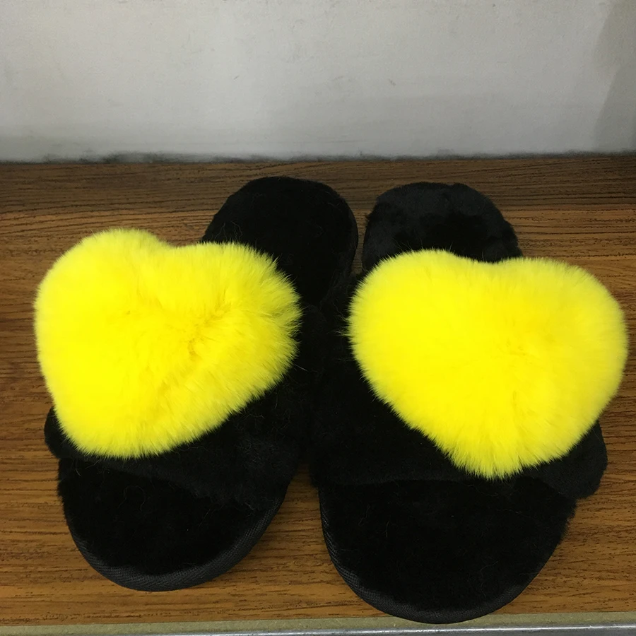 

Real Sheep Fur Slippers Sliders 2020 New Fashion Women Home Shoes Warm Comfort Flip Flop Fast Shipping