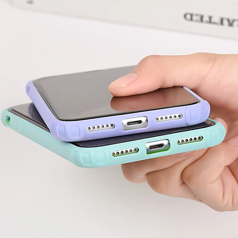 Сетчатый теплоотвод мобильный телефон чехол для IPhone 12 11 Pro Max Мини Xs X Xr 8 7 6 6s яркие