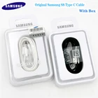 Оригинальный зарядный кабель Samsung типа C 120 см, быстрая зарядка USB 3,1 Тип C для A21 A31 A51 A71 A21S M51 S8 S9 S10 S10Lite