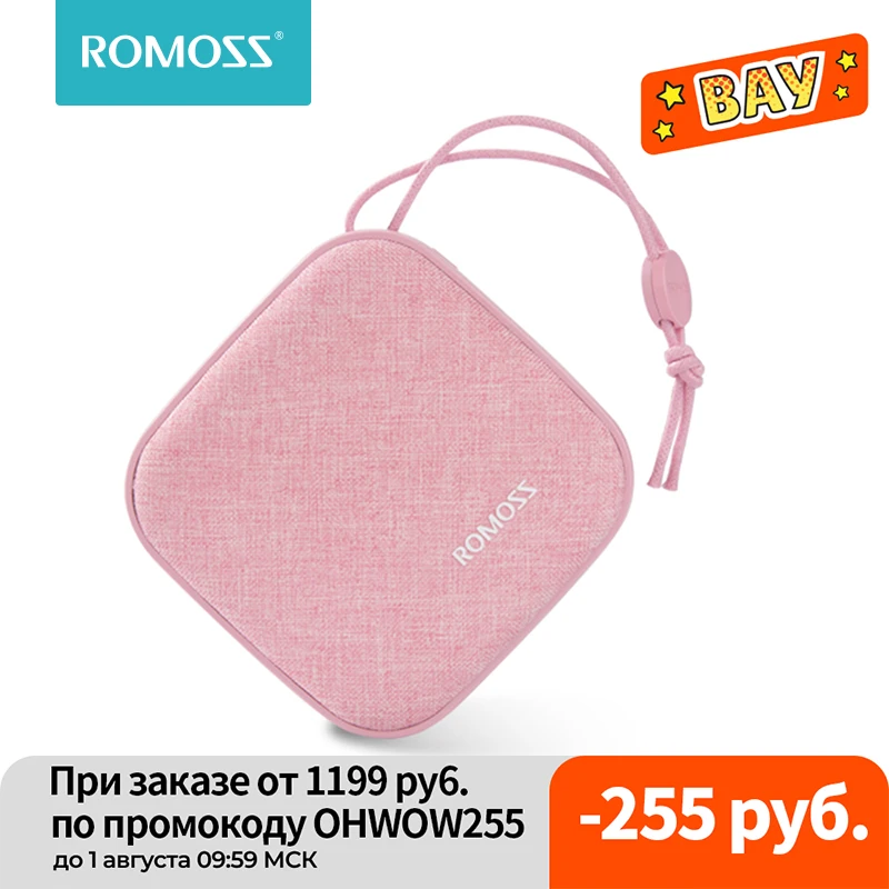 Портативный аккумулятор ROMOSS Candybox LC10 10000mAh USB 190г|Внешние аккумуляторы| |