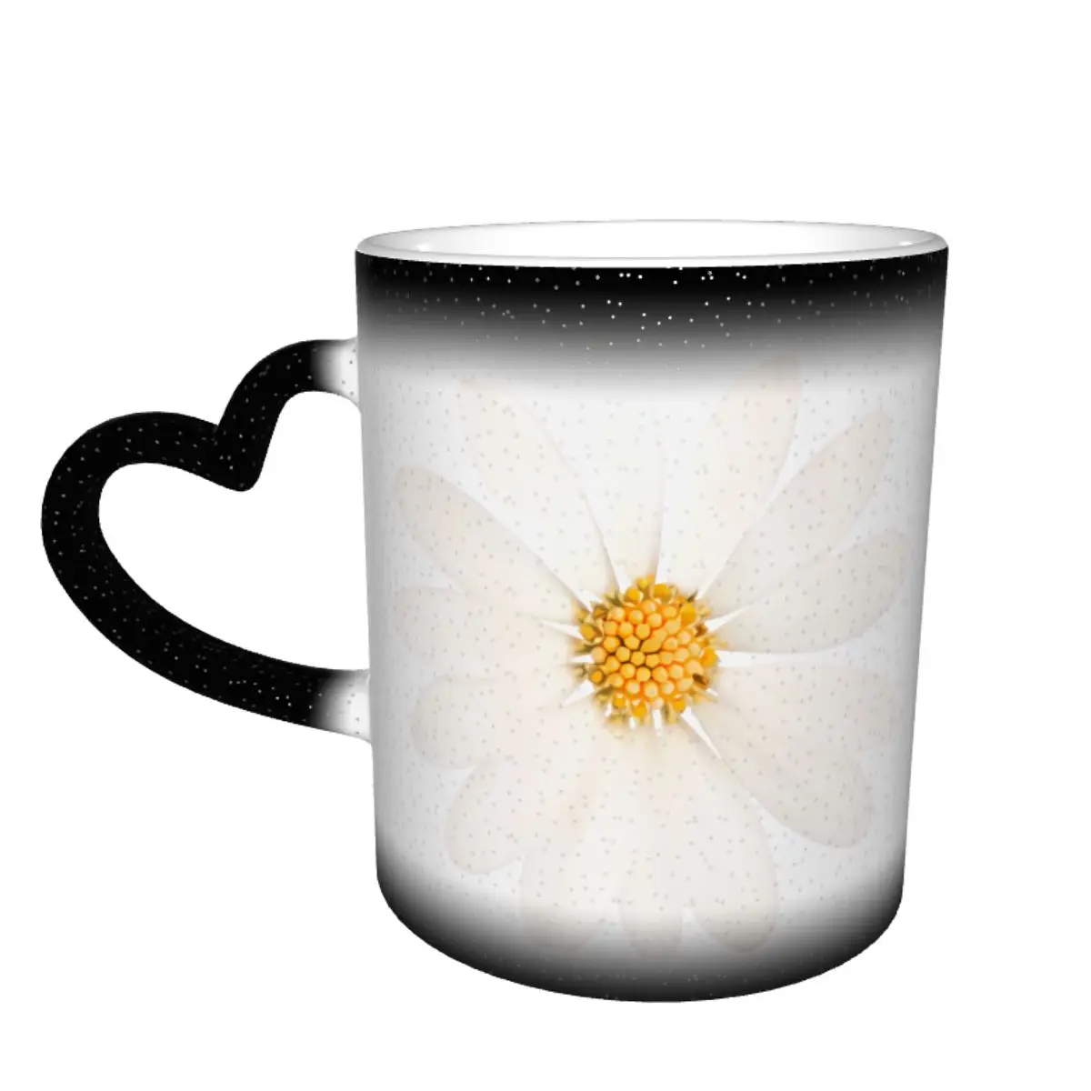 

Daisy Mug Cheap Novelty Mug Ceramic Cereal Color Changing Cups