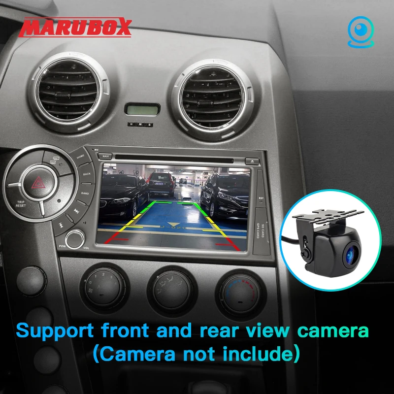 Автомагнитола MARUBOX 7A606 для SSANGYONG Kyron Actyon 2005-2015 Android 2DIN DVD мультимедийный видеоплеер