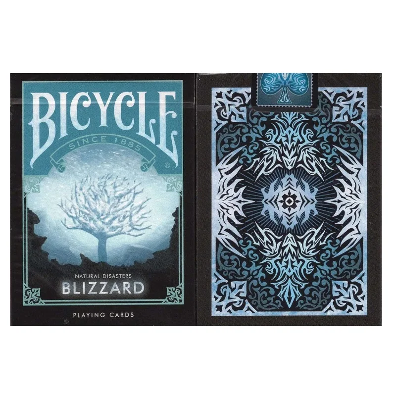 

Игральные карты с изображением велосипеда, природных катастроф, Метель, USPCC, коллекционная колода, размер покера, волшебные карточные игры, ...