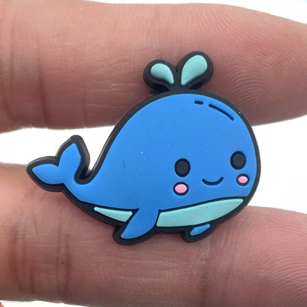 Симпатичные 1 шт. маленькие свежие Мультяшные подвески для обуви из ПВХ DIY