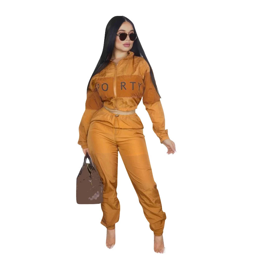 

Tracksuit suit women 2 two piece set for women pant and crop top tracksuit set fall clothes for women outfits