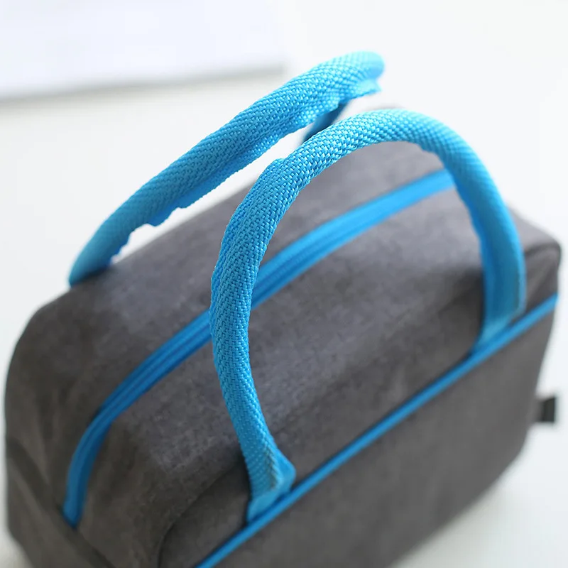 Модная оксфордская портативная изолированная сумка для ланча Термосумка бенто