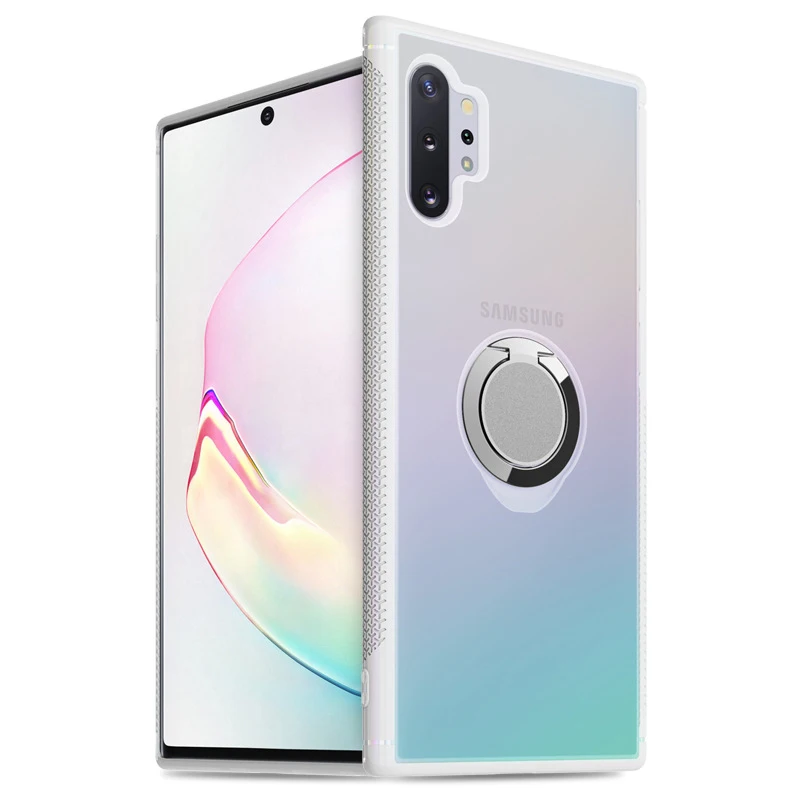 Прозрачный мягкий чехол из ТПУ для Samsung Galaxy Note 10 Plus | Мобильные телефоны и