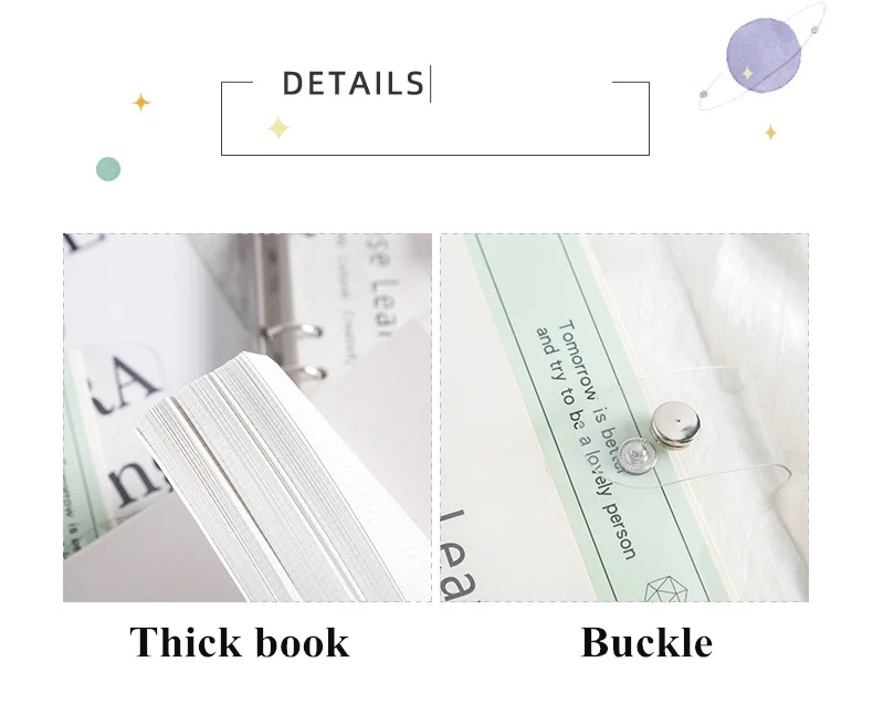 Спираль A6 Bullet Journal, ПВХ покрытие, блокнот с отрывными листами, в сетку, в горошек, обратно в школу, товары для студентов, для письма, офиса, стационарный подарок