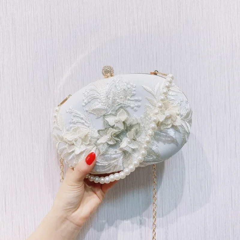 Корейская сумка для одежды на плечо с цепочкой маленькая платья вечерняя в