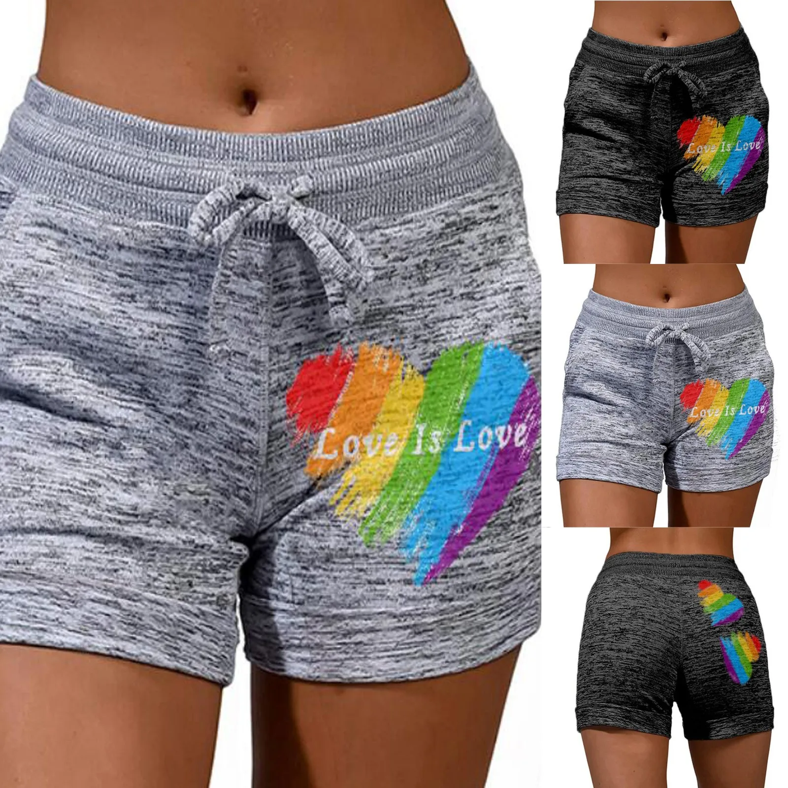 

Leggings for women Soft and Comfy Activewear Lounge Shorts with Pockets and Drawstring pants de mujer string 2021