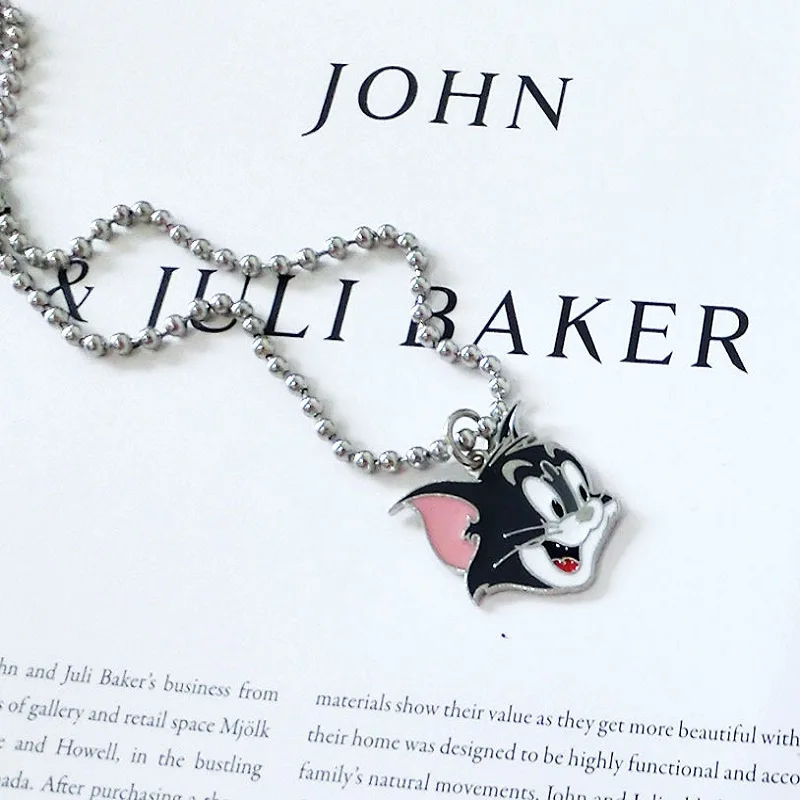 

Anime Tom Jerry Key Chain Cute Cat Mouse Image Keychains Fashion Backpack Keyring Creative Car Pendant Gifts For Women Man