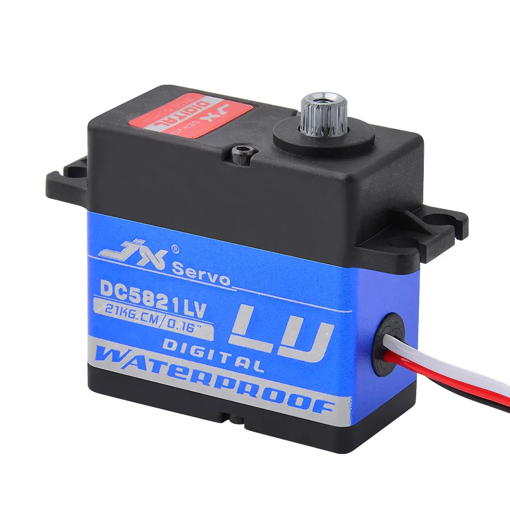 jx servo dc5821lv 218 кг полностью водонепро