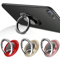 finger ring holder stand grip 360 rotating for mobile phone car magnetic mount phone back sticker pad unniversal bracket