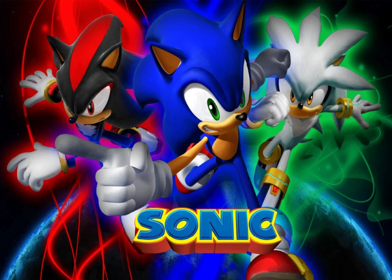 Виниловый фон для фотостудии 7x5 футов с днем рождения Sonic The Hedgehog Miles Prower Rose на