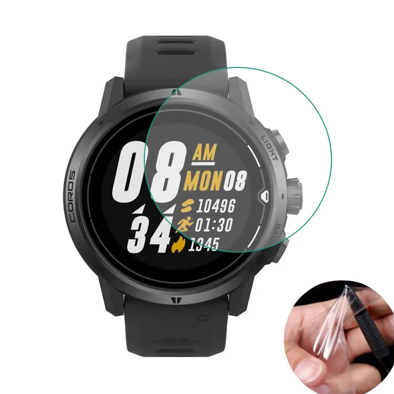 3 шт TPU мягкая прозрачная защитная пленка для Coros APEX Pro/VERTIX Watch GPS Sport Smartwatch Защитная