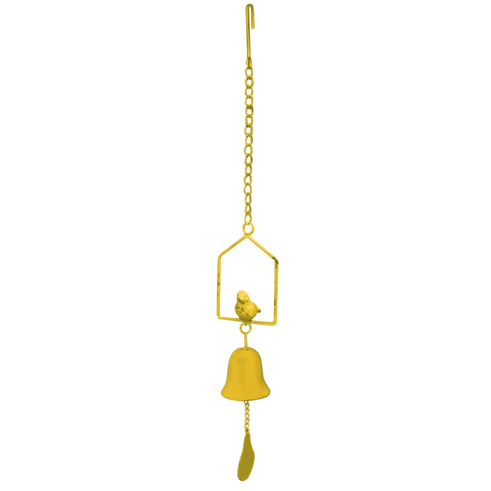 Ветряные колокольчики Колокольчик для птиц важная тема украшение литой сад двор