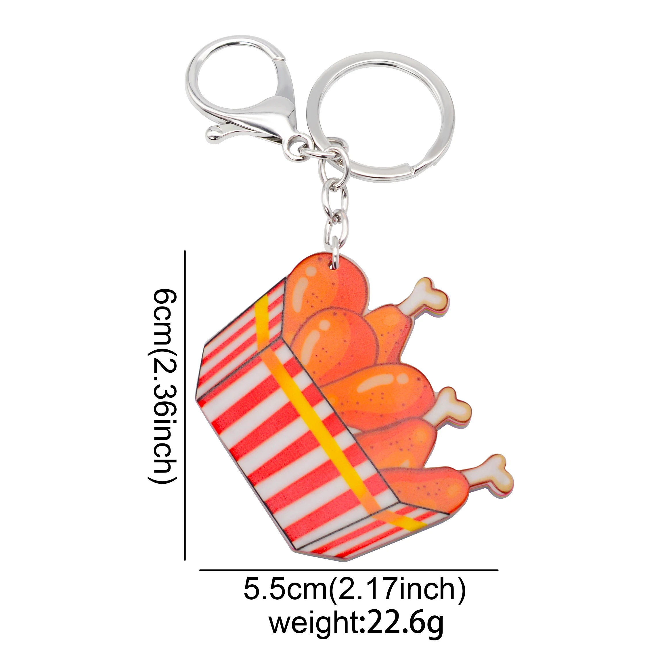 Милые Мультяшные Акриловые Брелоки для ключей 1 шт. новые с питанием ювелирные