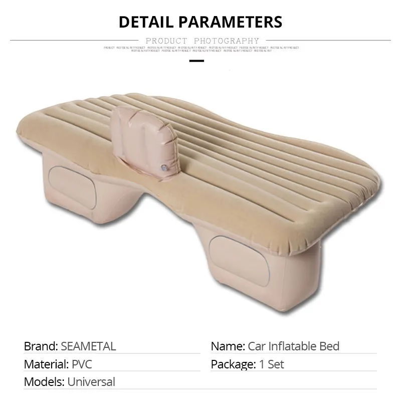 Надувной матрас для путешествий универсальный чехол на спинку сиденья мягкие