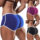 Женские шорты летние спортивные беговые сексуальные леггинсы с высокой талией короткие брюки Одежда для фитнеса и бега черные шорты женские с высокой талией