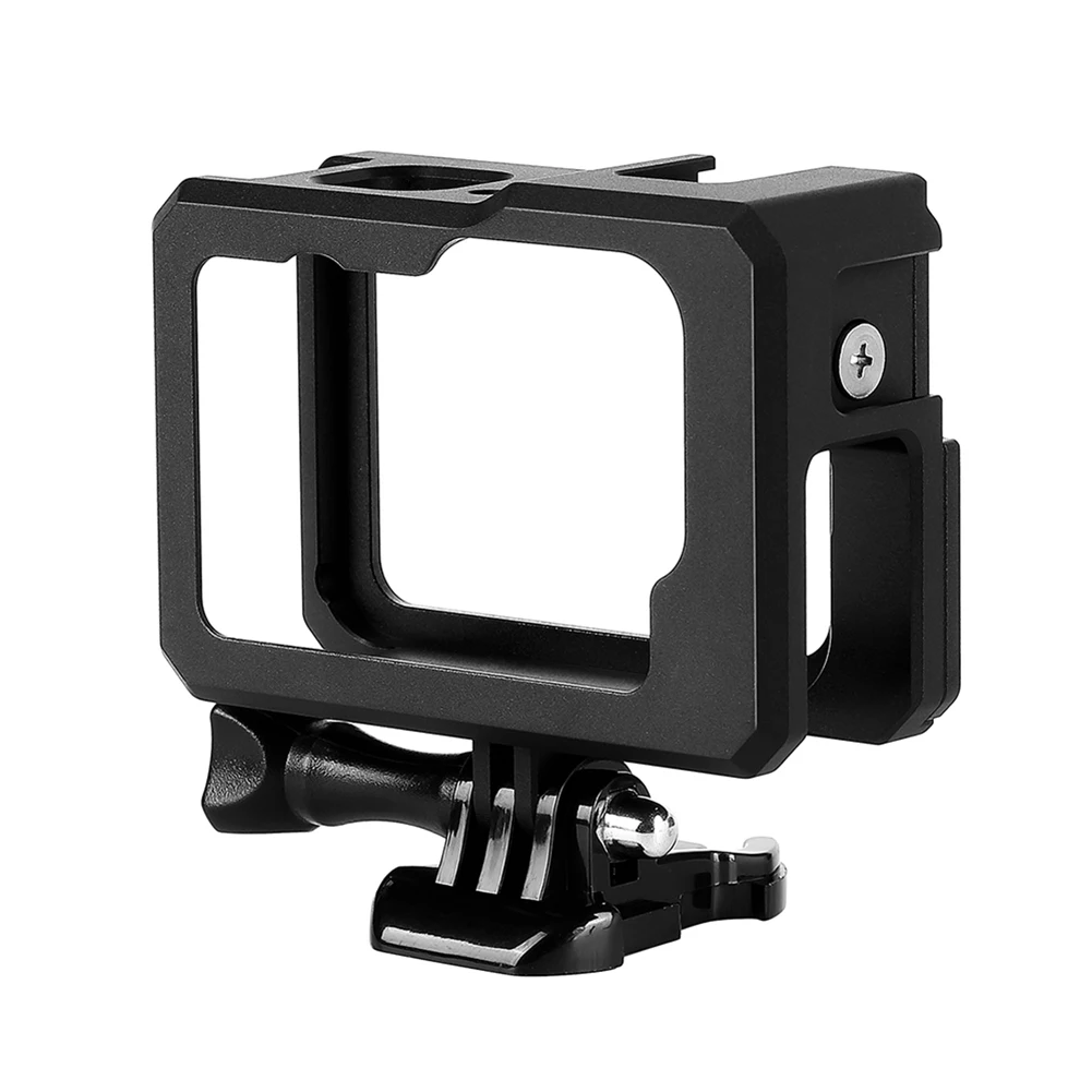 

Housing Frame Case for GoPro Hero 10 9 Black Aluminum Alloy or Plastic Shell Case Protective Cage for GoPro 9 Cold Shoe Mount