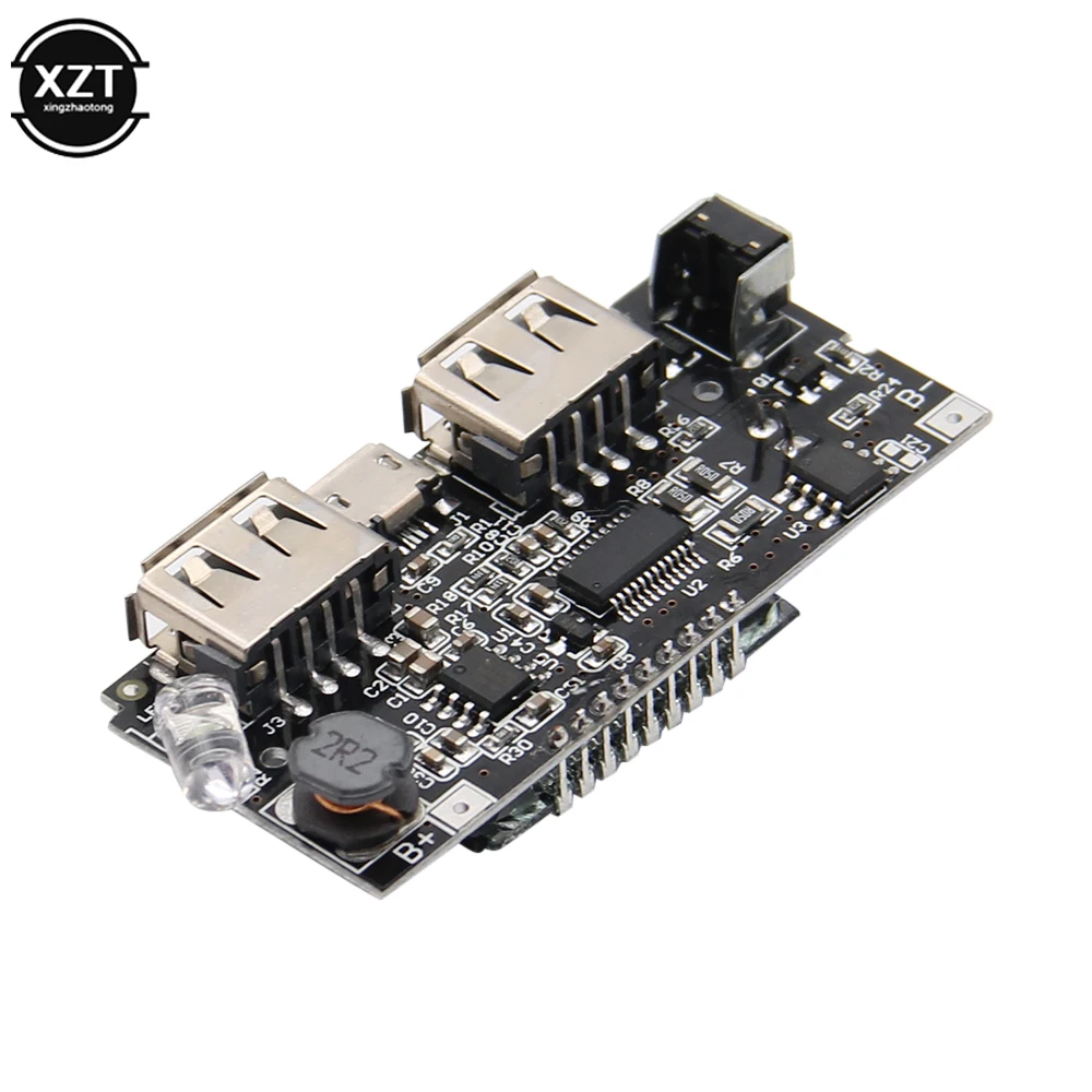 Автоматическая защита! Двойной USB 5V 1A 2.1A Мобильный Внешний аккумулятор 18650