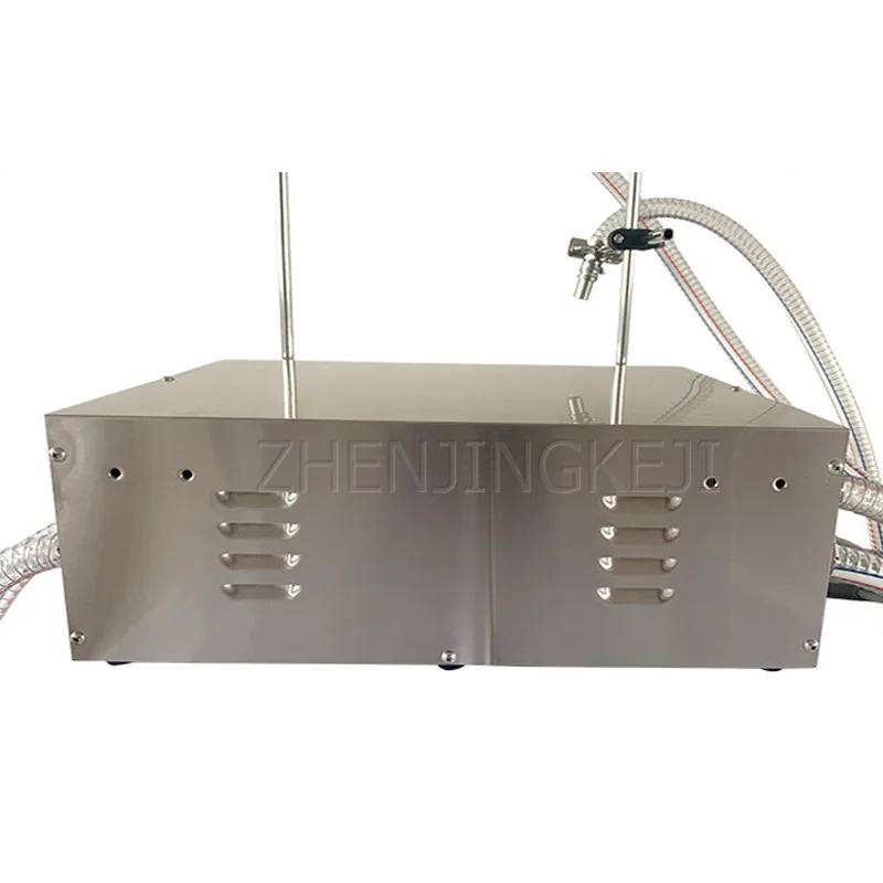

220V/110V Small Double-Head CNC Liquid Filling Machine Laundry Liquid Soy Sauce Stainless Steel Quantitative Subpackage Tools