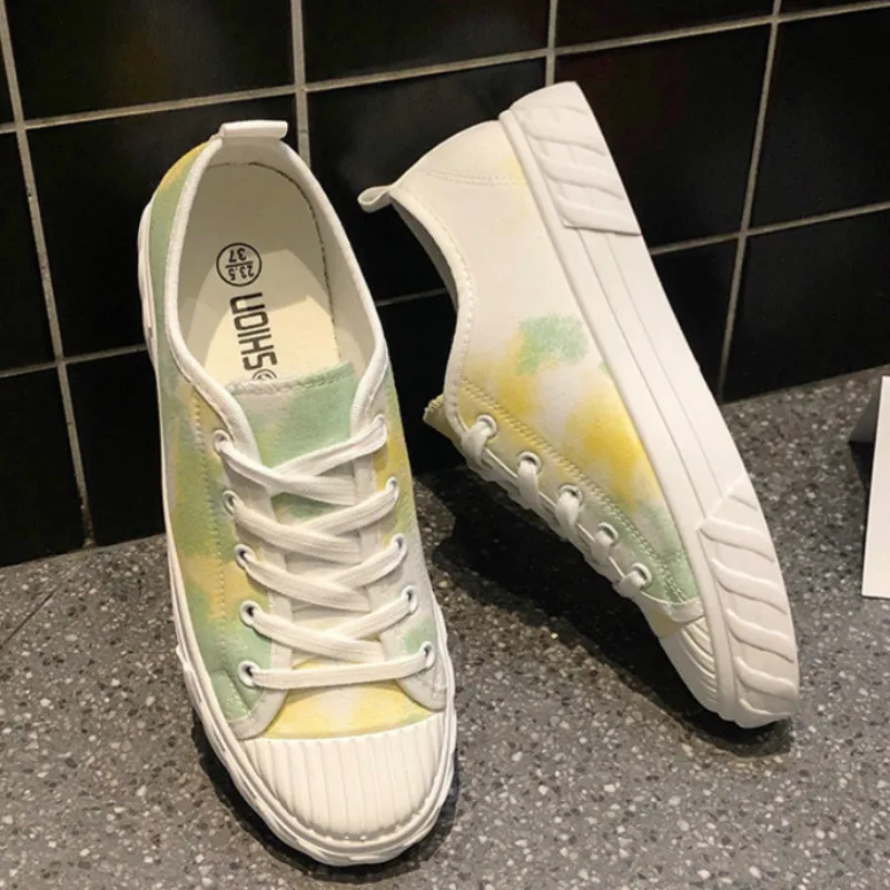 Новые высококачественные простые холщовые туфли с высоким берцем повседневные