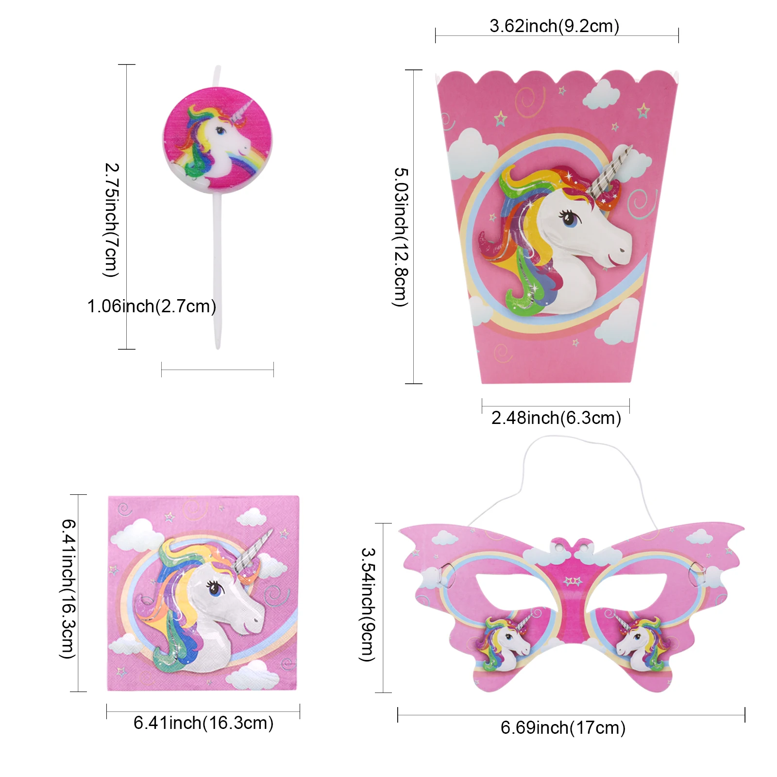 Розовый Единорог 1st на день рождения вечерние украшения дети латексные шары Рог