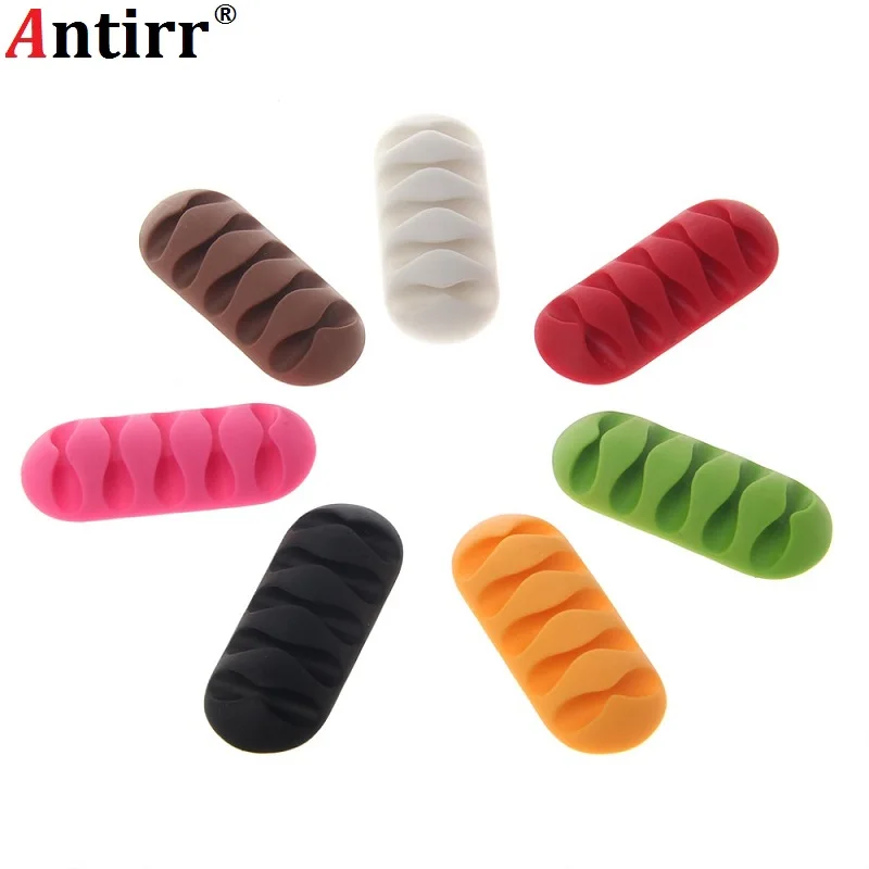 Многофункциональная настольная намотка для кабеля телефона зажим наушников