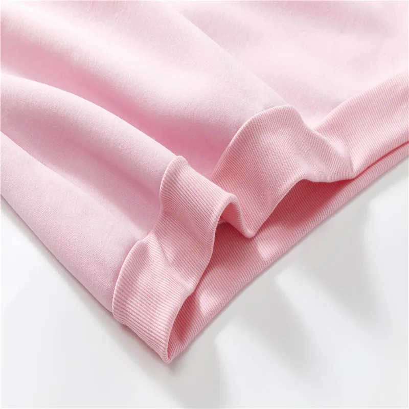 

Women Hoodies Sweatshirt Hoody 2020 Spring Solid O-neck Long Sleeve Pullover Print Woman Hoodies Clothes Tracksuit Friends