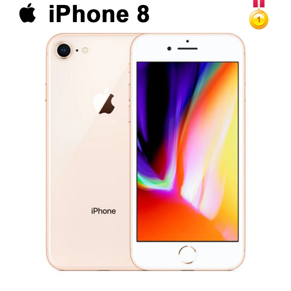 Оригинальный Apple iPhone 8 1821 мАч ОЗУ 64 Гб/256 ГБ шестиядерный IOS 3D Touch ID LTE камера 12 МП 4 7