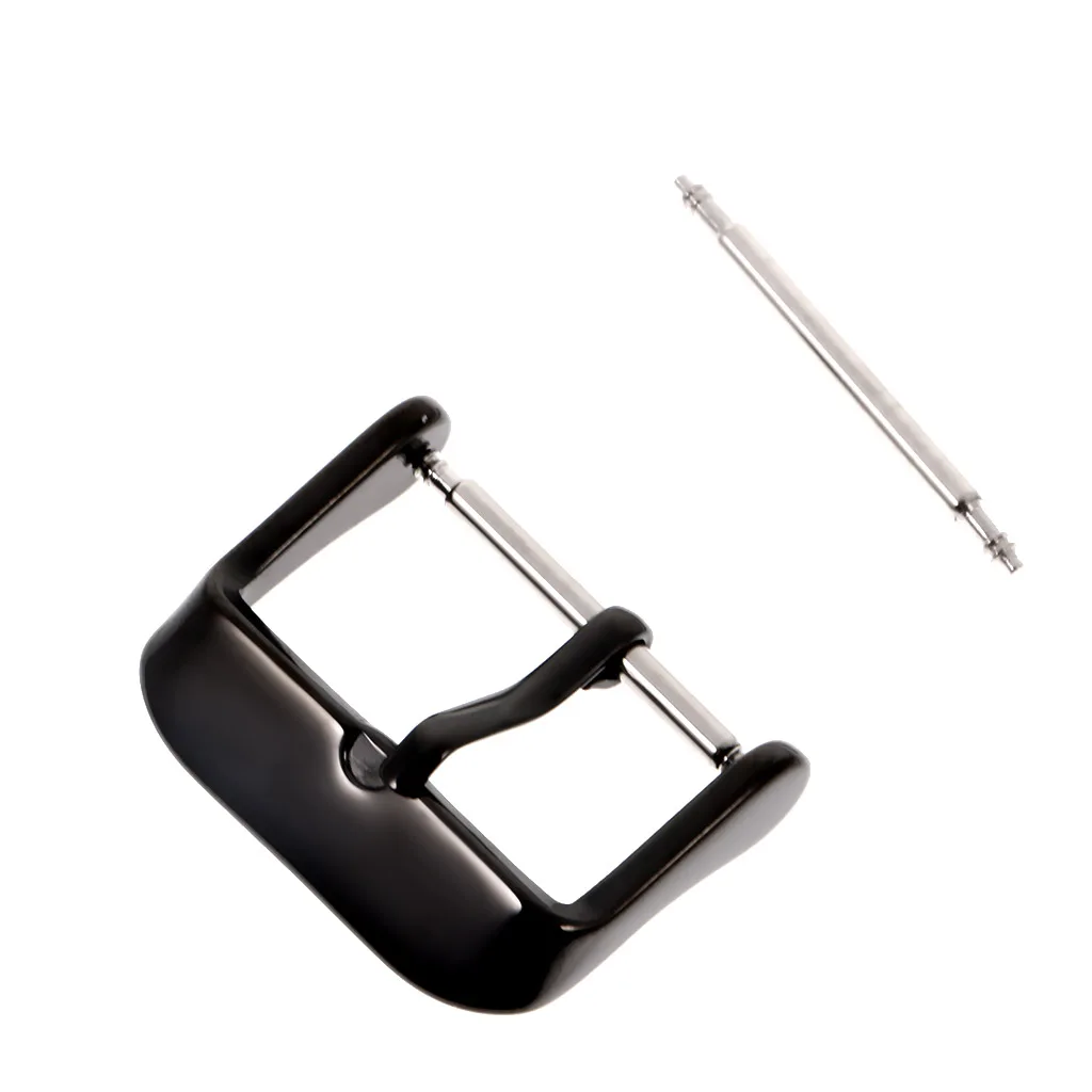 Пряжка Tang из нержавеющей стали черного цвета 18 мм 20 22 24 26 | Украшения и аксессуары