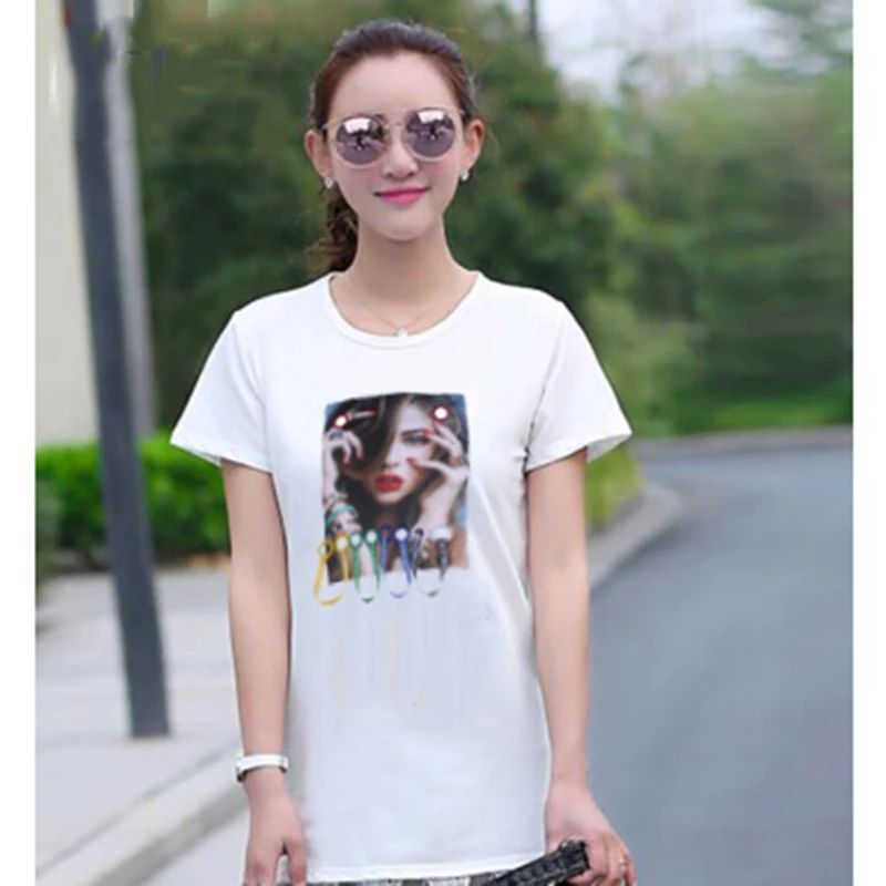 3D нашивки для футболок сделай сам большие наклейки популярный мультяшный принт