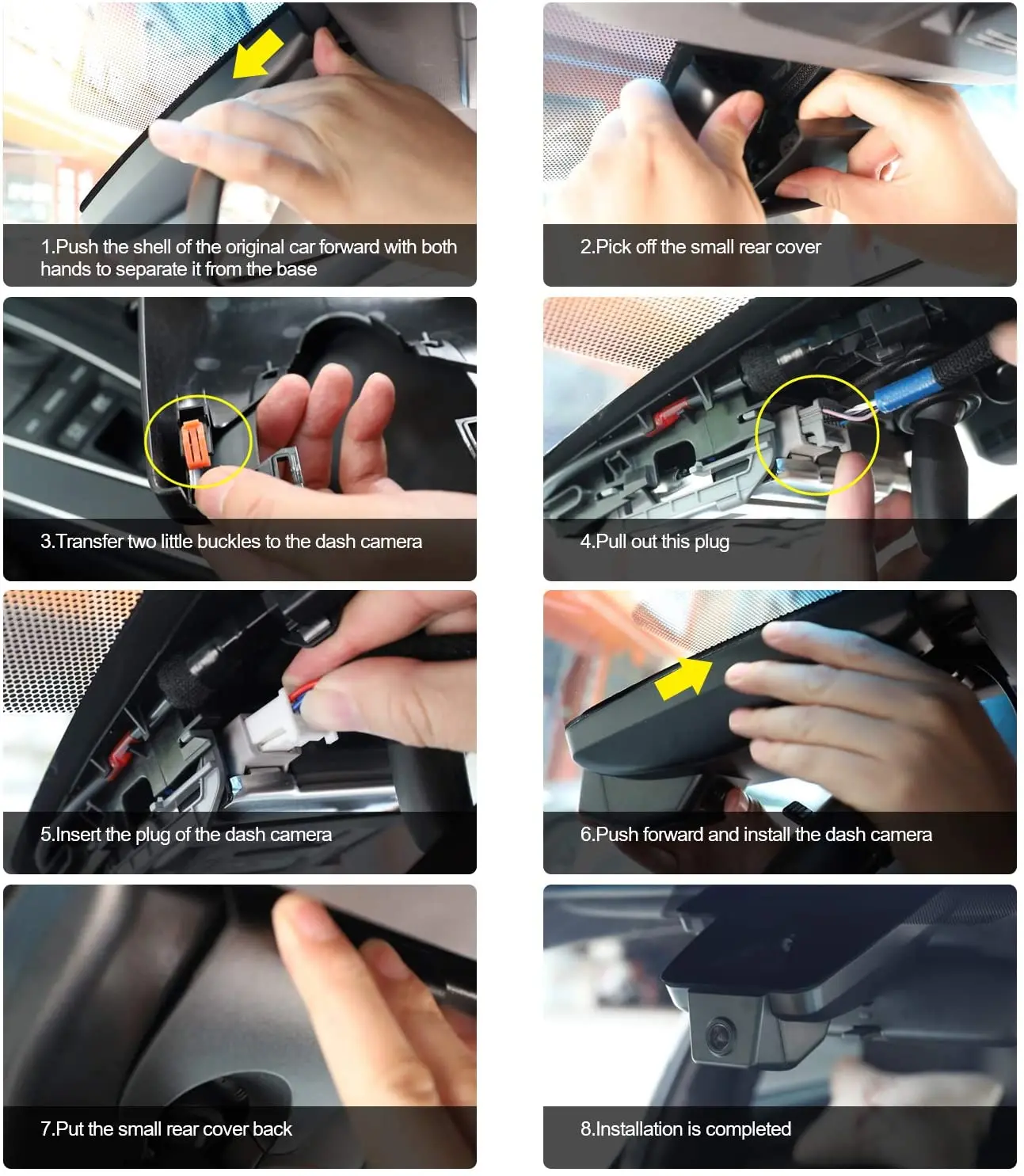 $168.00 Dash Cam for Toyota Rav4 5th Gen Venza 2019 2020 2021,FITCAMX 4K UHD Car DVR for Harrier 2021,Front and Rear Car Video Recorder