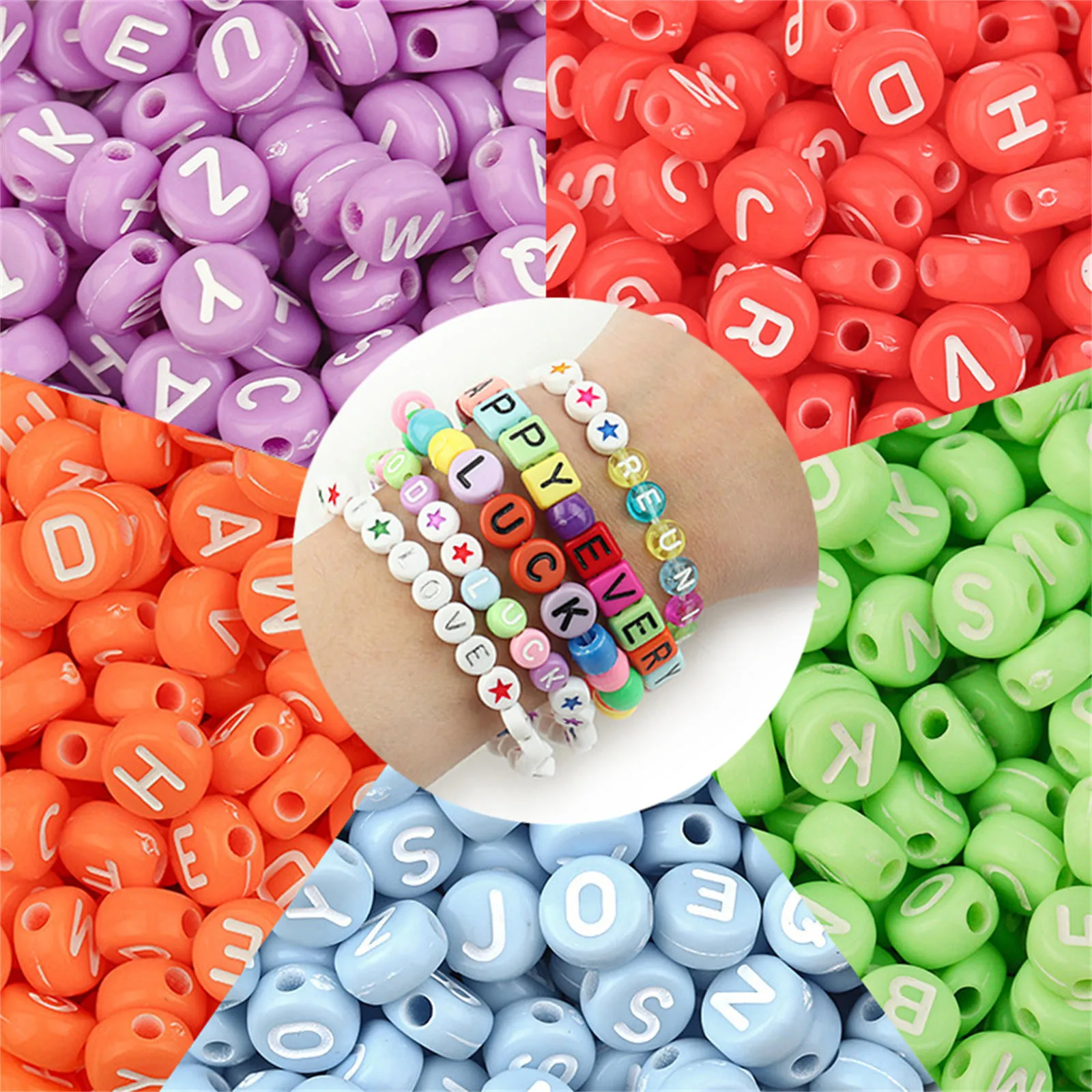 Garment Beads Lovely Resin Small Pendant Rainbow Color Necklace Jewelry Making Sewing Craft Production DIY Process Decoration | Дом и сад
