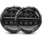 7-дюймовая светодиодный ная фара 7 дюймов, автомобильная фара с дальнийближний свет, лампа двигателя для Jeep wrangler JK TJ CJ VAZ 2121 Lada Niva 4x4, аксессуары