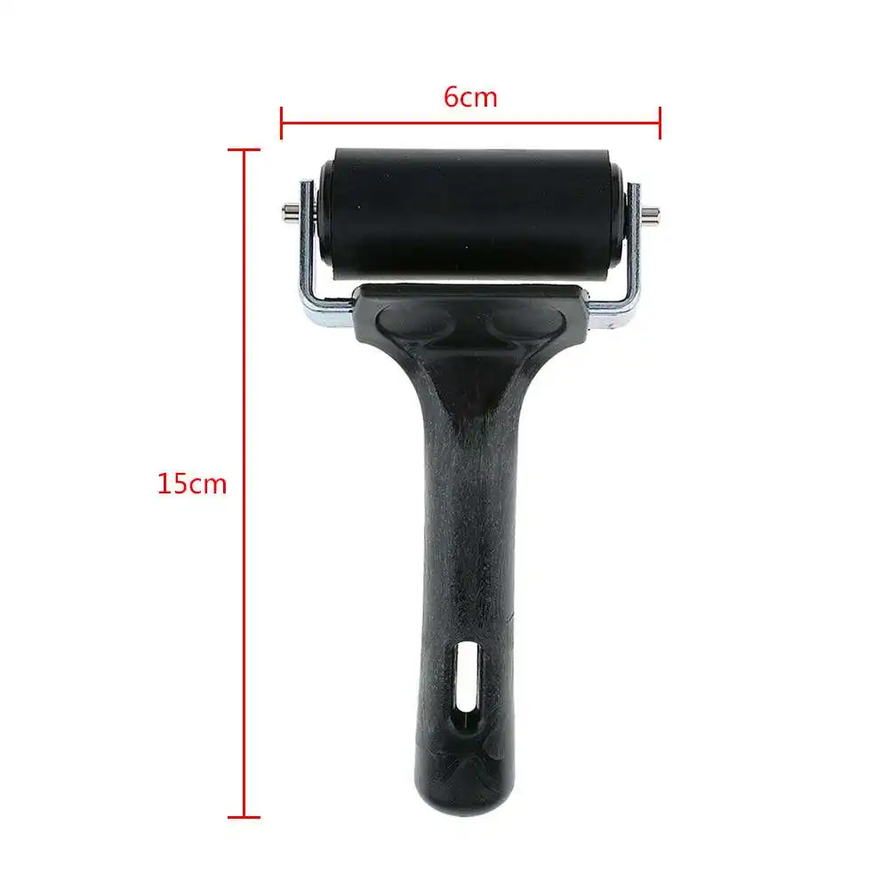 

6cm Professional Rubber Roller Brayer Ink Painting Printmaking Roller Art Stamping Tool