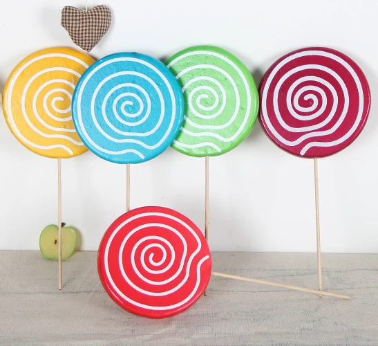 Новогоднее украшение Mall витрину украшения пены палочки конфеты реквизит для