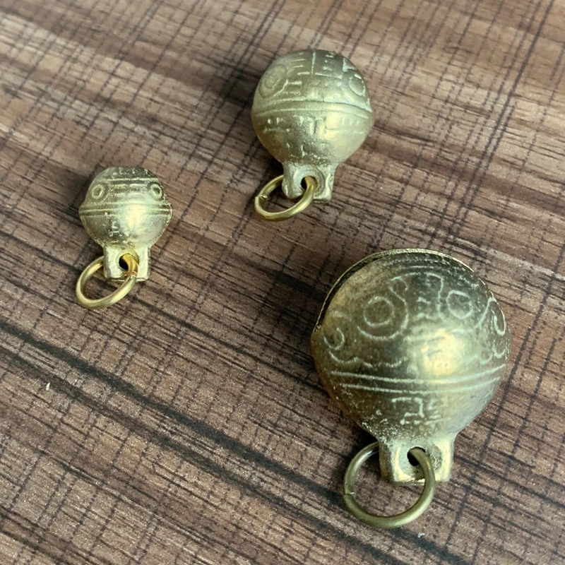 Симпатичный прочный аксессуары для домашних животных собак Медь колокольчиками