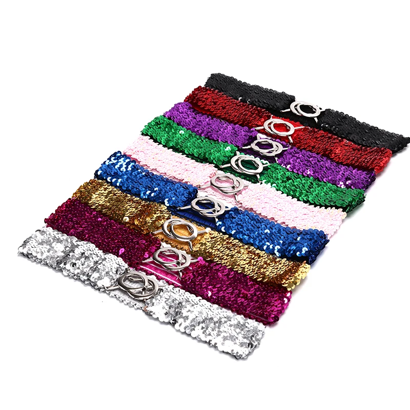 Женский ремень с кольцом пряжкой пояс пайетками см|Женские ремни| |