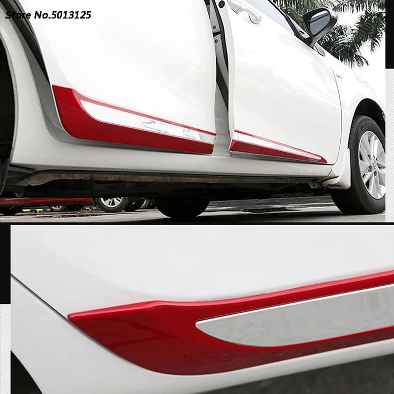 Автомобильный кузов боковая дверь отделка полоса молдинг потоковая панель