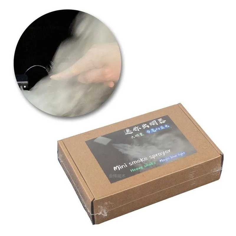 

Empty-handed Smoking Props Mini Smoke Dispenser With Light Mystery Fun Fingers Empty Hand Out Smoke Magic Props Comedy Magic