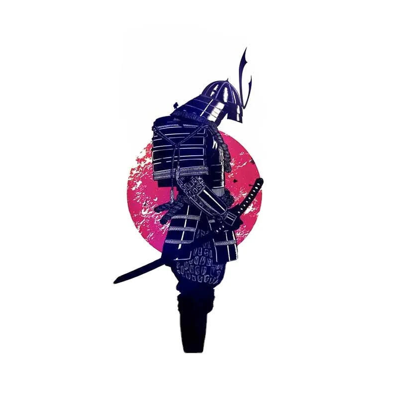 

A-0235 Personality Japanese Samurai Anime Modeling Car Stickers PVC Auto Window Bumper Sunscreen Waterproof Self-adhesive Decal