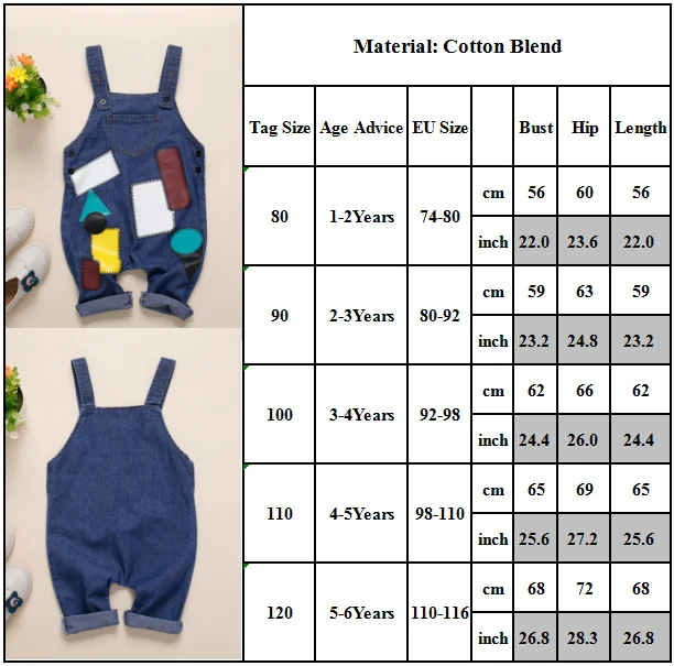 

Kids Boys Girls Romper Playsuit Jumpsuit Casual Loose Pants Babygrows Blue 1-6Y