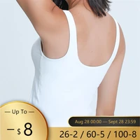 nepoagym maria women longline workout crop tank top with padded bra comfortable snug fit sleeveless yoga shirt