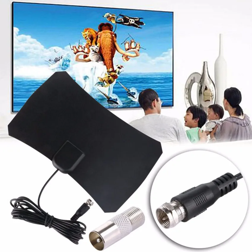 Hengshanlao комнатная цифровая HDTV Антенна 800 миль ТВ приемник радиус Лисья антенна для