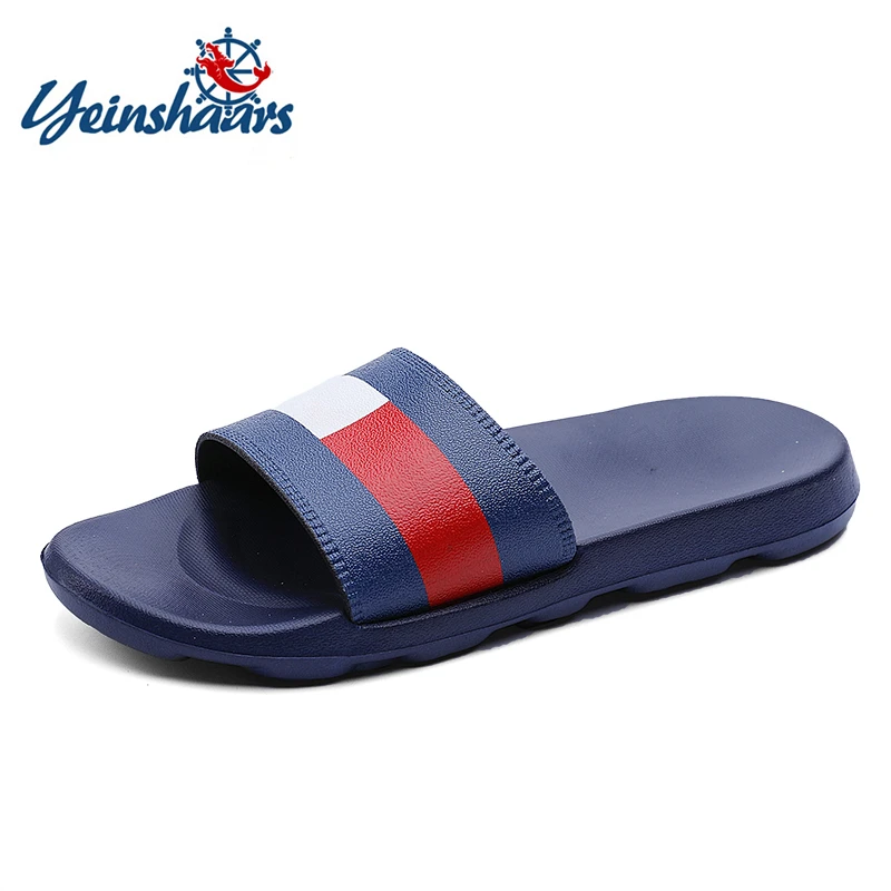 

Шлепанцы YEINSHAARS женские эластичные, сланцы из ЭВА, дышащие, для дома, Нескользящие, повседневные комнатные тапочки для ванной комнаты