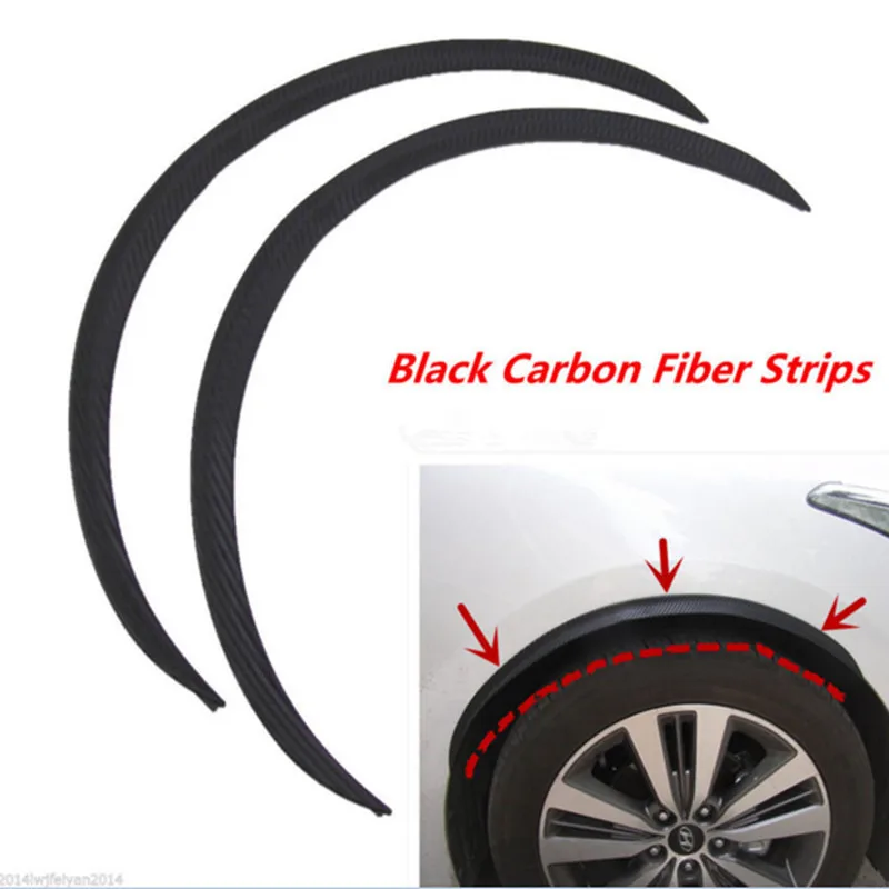 4x28 7 &quotуглеродное волокно автомобильное колесо для бровей арка защита губ|fender